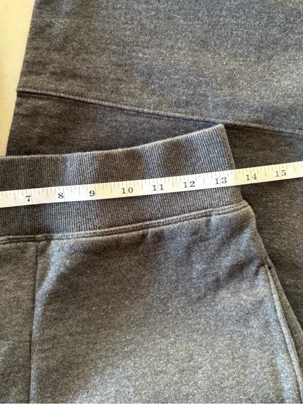 COS Cotton Wide-Leg Barrel Joggers XS Charcoal Grey - Picture 9 of 9